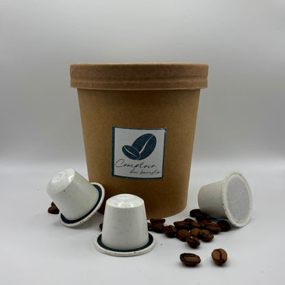 Capsules Ristretto Originale compatibles Nespresso, biodégradables – Comptoir du Barista